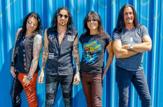 Picture of members of QUIET RIOT