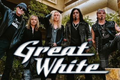 great white band logo